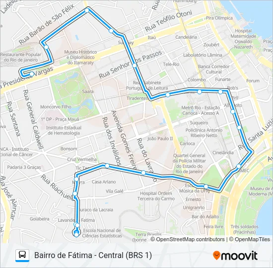 010 Bus Line Map