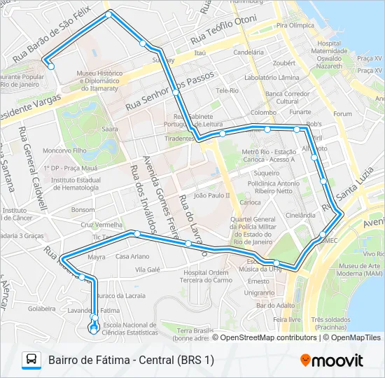 010 Bus Line Map