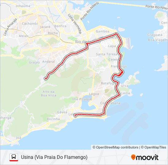 415 bus Line Map