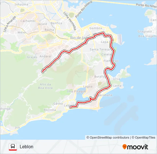 415 Bus Line Map
