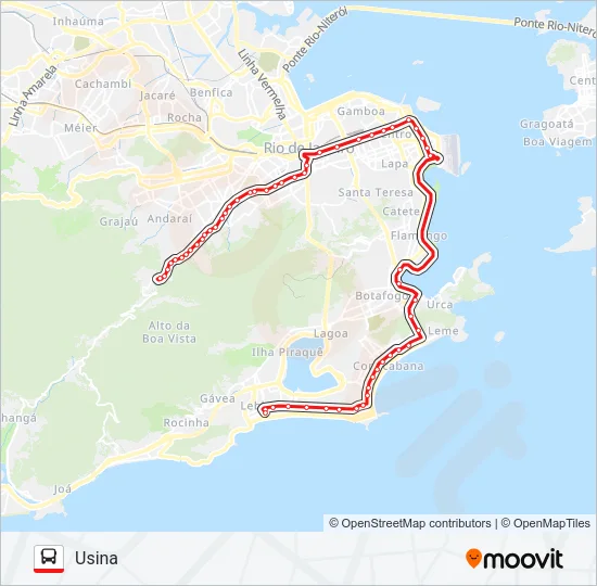 415 Bus Line Map