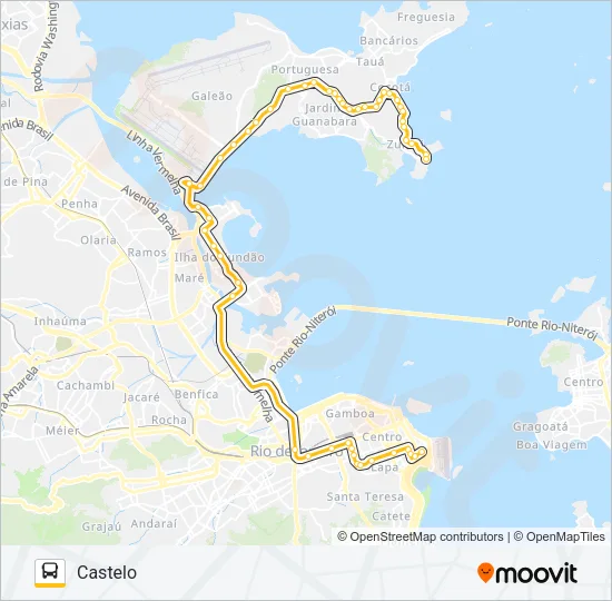 327 Bus Line Map