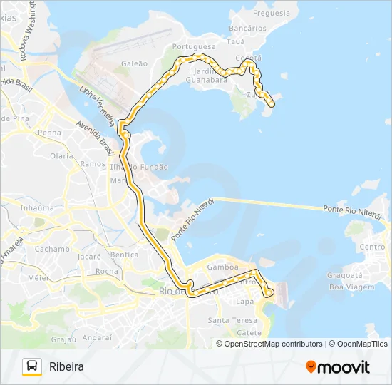 327 Bus Line Map