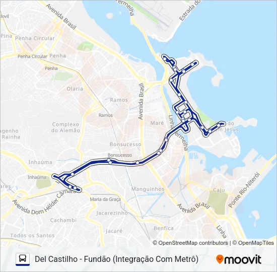 616 Bus Line Map