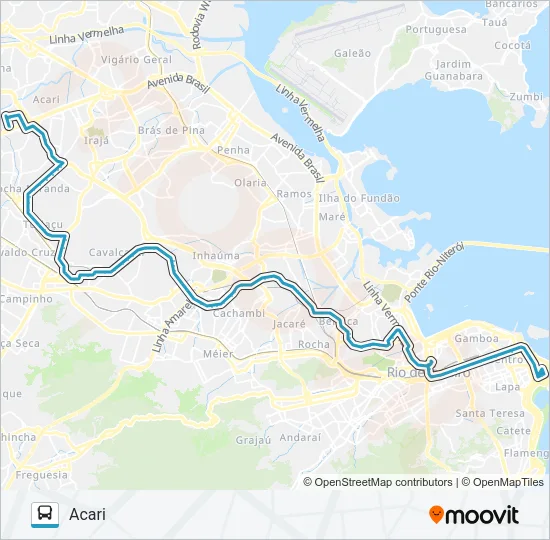 298 Bus Line Map