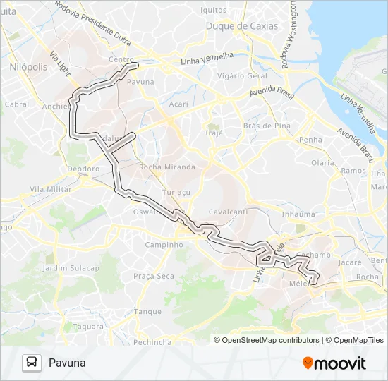 669 Bus Line Map