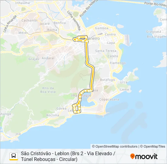460 Bus Line Map
