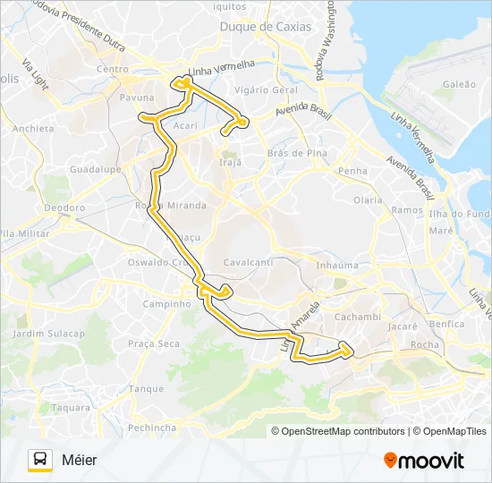 685SVA Bus Line Map