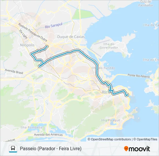 384 Bus Line Map