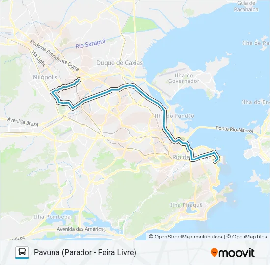 384 Bus Line Map