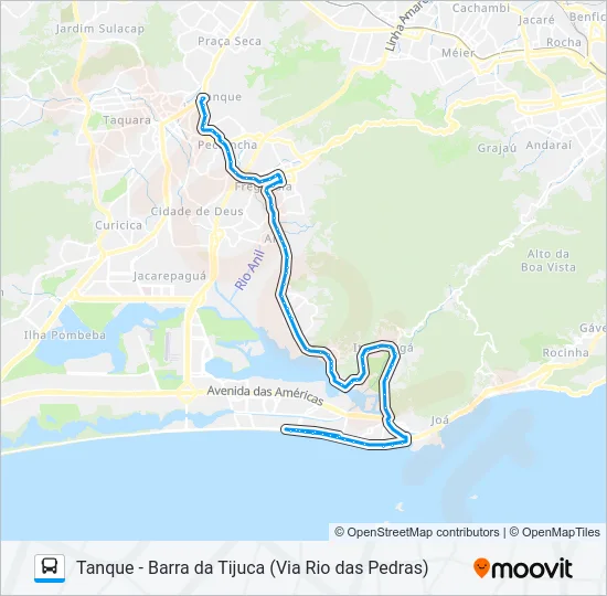 878 Bus Line Map
