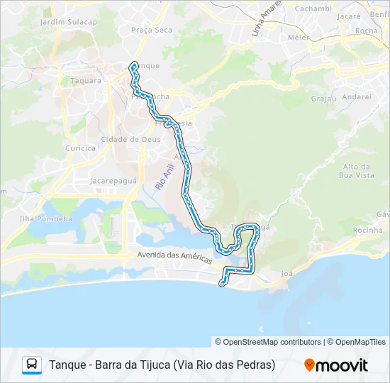 878 Bus Line Map