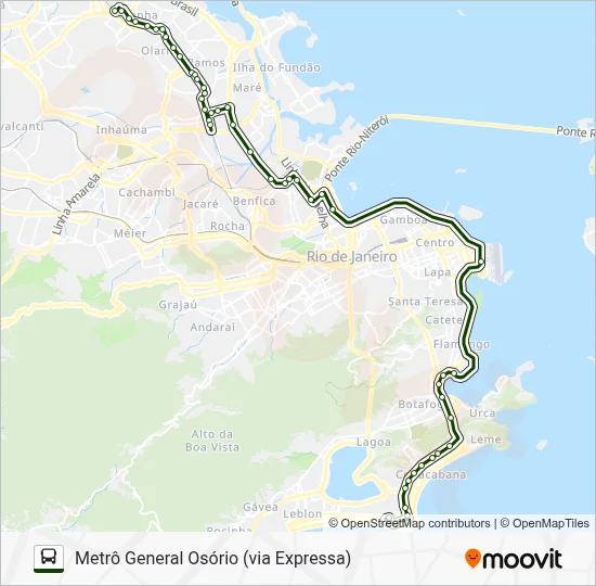 483 Bus Line Map