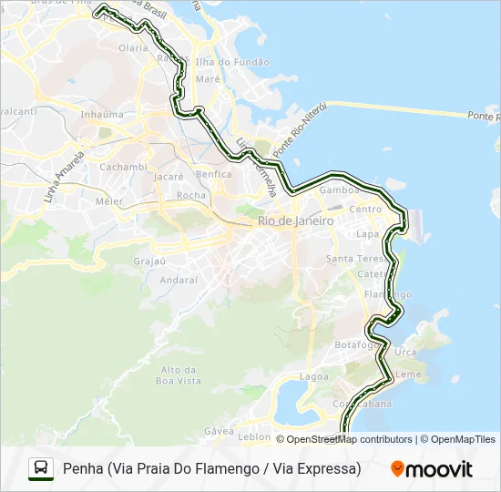 483 Bus Line Map