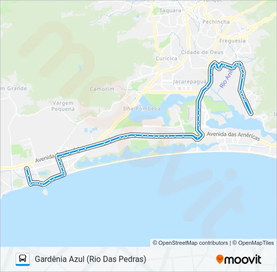 361 Bus Line Map