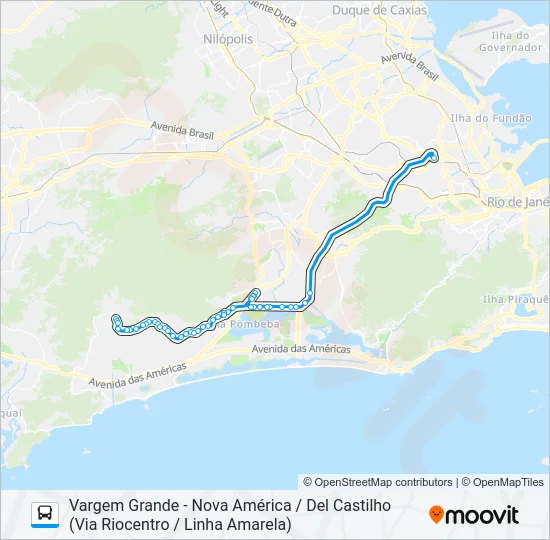 613 Bus Line Map
