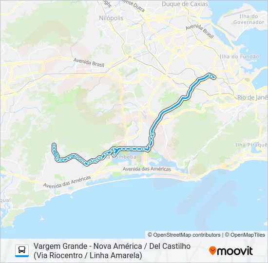 613 Bus Line Map