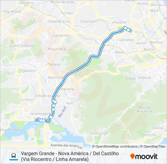 613 Bus Line Map
