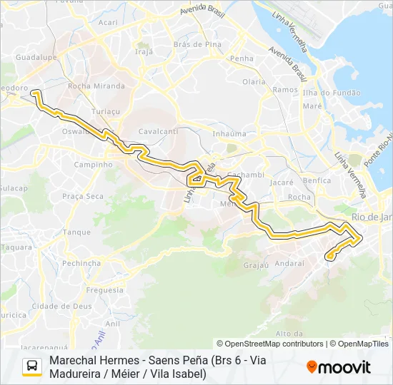 638 Bus Line Map