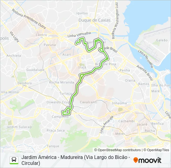 775 Bus Line Map