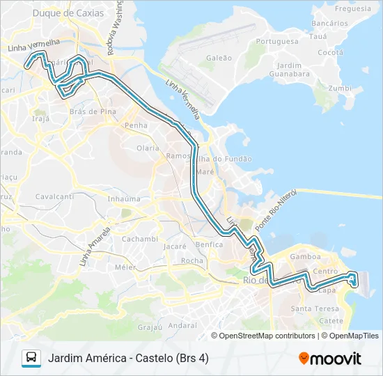 342 Bus Line Map