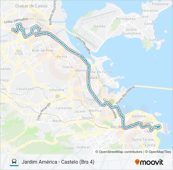 342 Bus Line Map