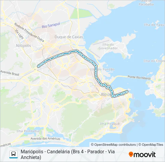 386 Bus Line Map
