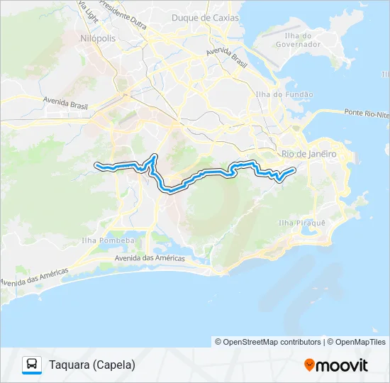 601 Bus Line Map