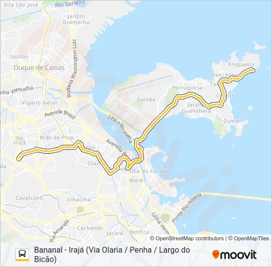 910 Bus Line Map