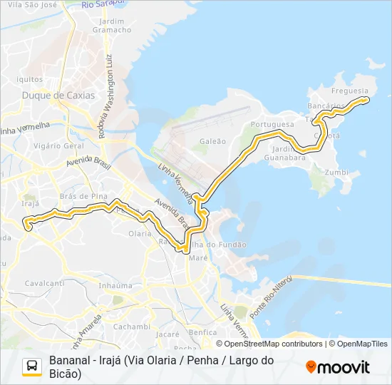 910 Bus Line Map