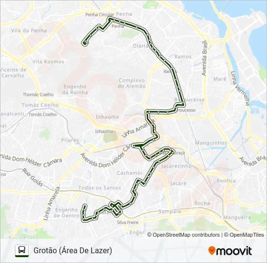 679 Bus Line Map
