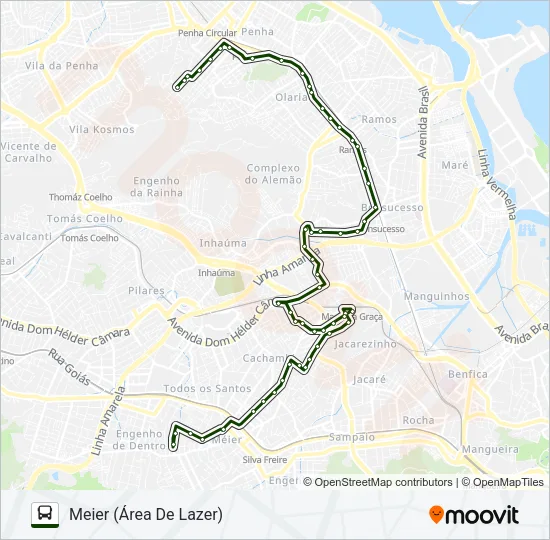 679 Bus Line Map