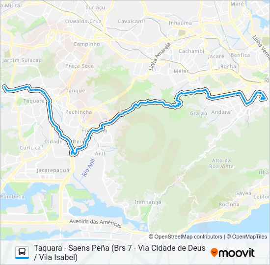 600 Bus Line Map