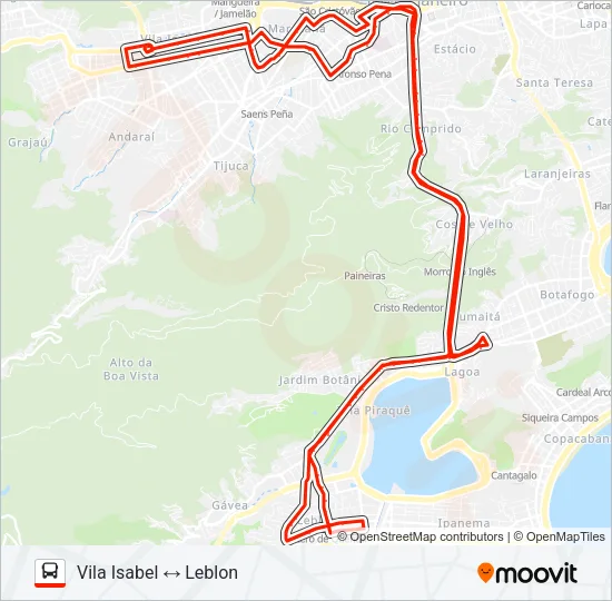 439 Bus Line Map