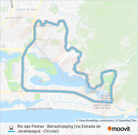 862 Bus Line Map