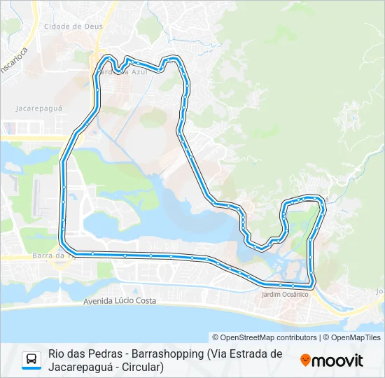 862 Bus Line Map