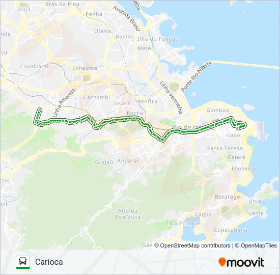 249 Bus Line Map