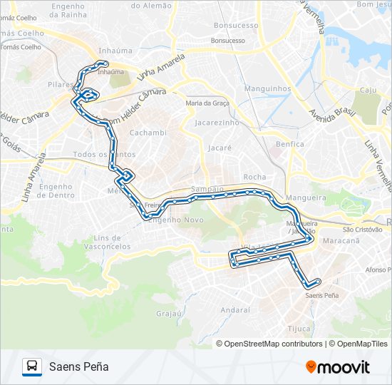 627 bus Line Map