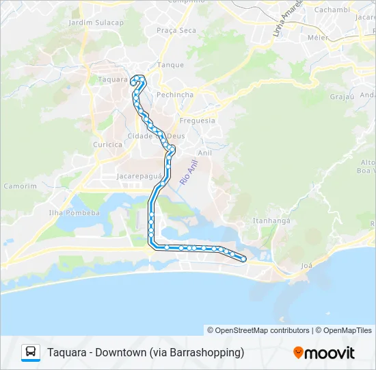 900 Bus Line Map
