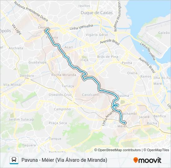 688 Bus Line Map
