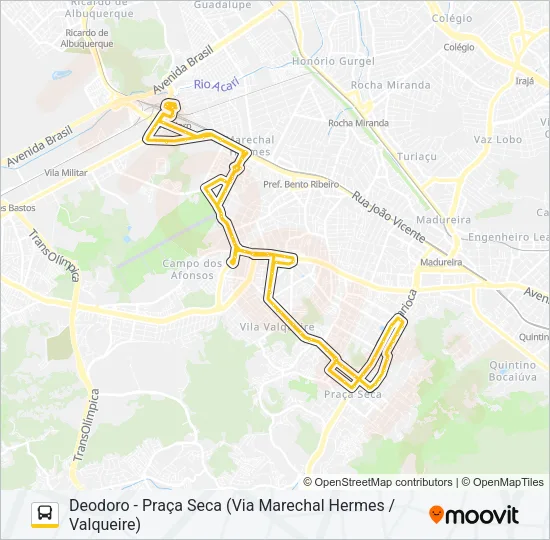 783 Bus Line Map