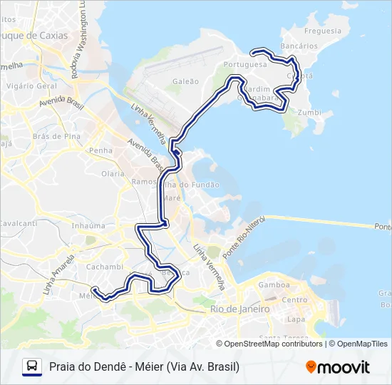 696 Bus Line Map