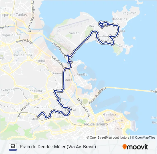 696 Bus Line Map