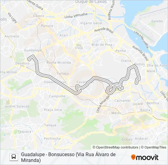 908SV Bus Line Map