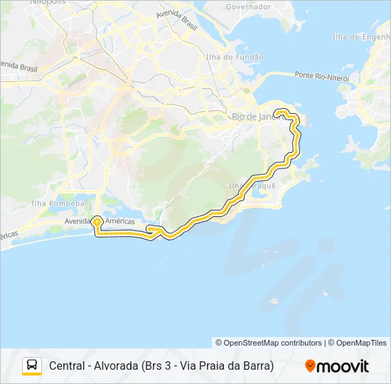 309 Bus Line Map