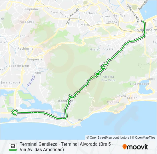301 Bus Line Map