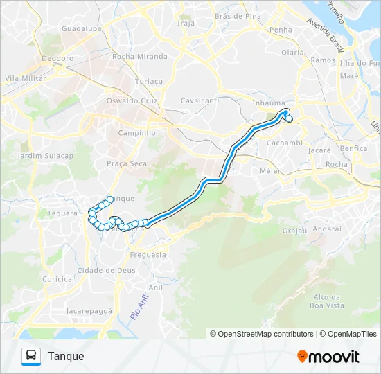 610 Bus Line Map