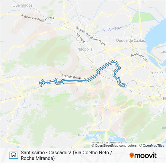 737 Bus Line Map