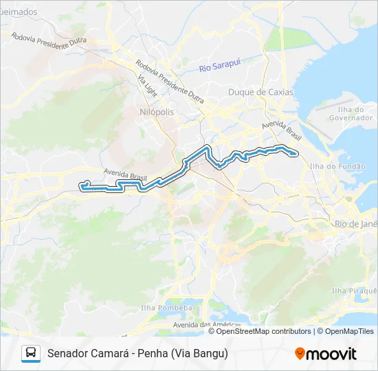 926 Bus Line Map