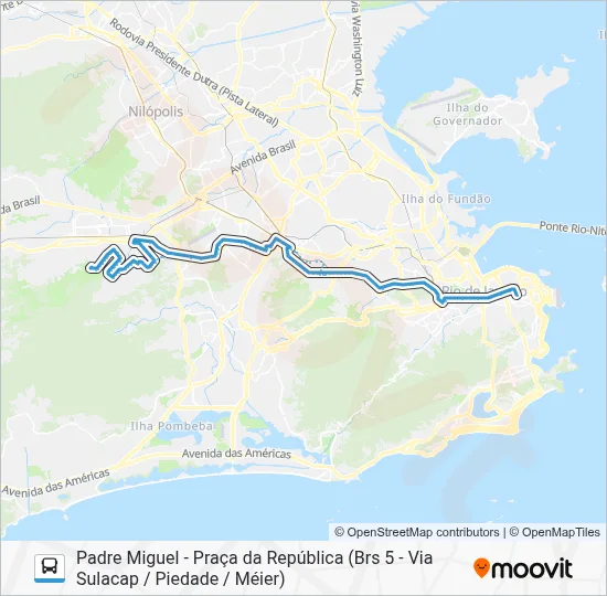 391 Bus Line Map